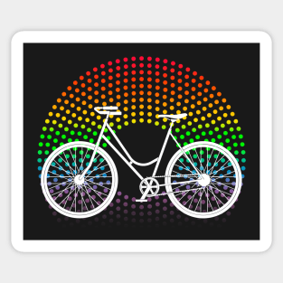 Bike Rainbow Sticker